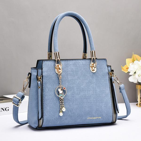 Stylish Textured Portable Crossbody Shoulder Bag