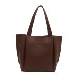 Korean Soft PU Large-Capacity Shoulder Tote Bag