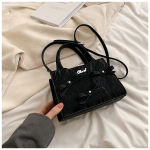 Spring Bow Small Square Crossbody Bag