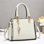Stylish Textured Portable Crossbody Shoulder Bag