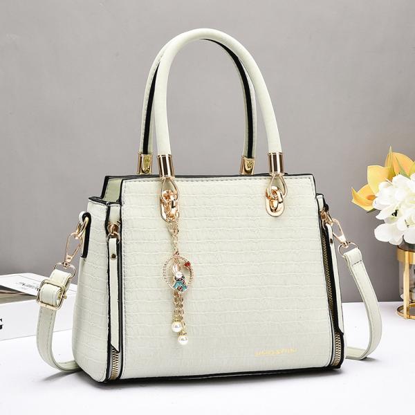 Stylish Textured Portable Crossbody Shoulder Bag