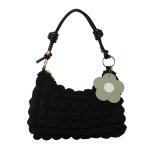 Pearl Pleated Cloud Trendy Underarm Bag
