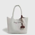 Elegant Pleated Large-Capacity Tote Bag
