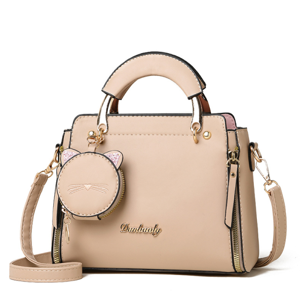 Cute Solid Color Casual Shoulder Crossbody Bag
