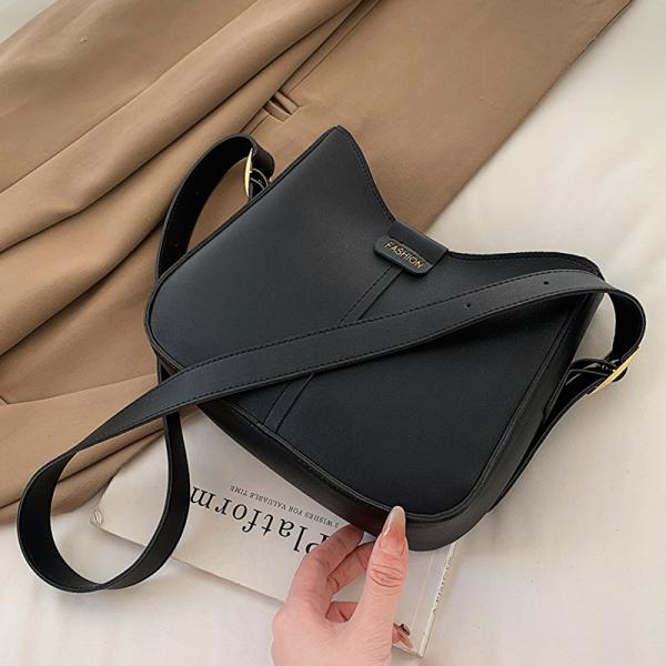 Korean Soft Leather Retro Large-Capacity Crossbody Bag