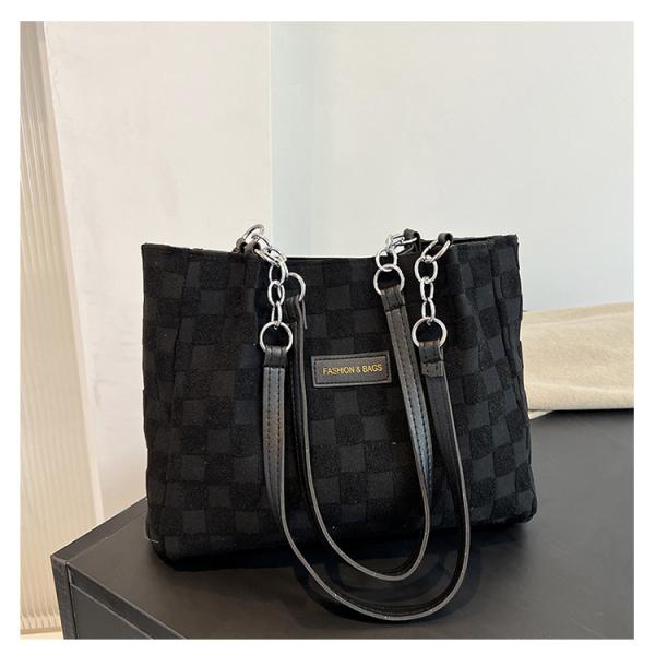 Trendy Large-Capacity Commuter Underarm Tote Bag