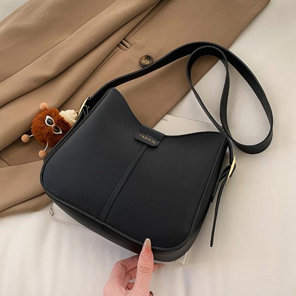 Korean Soft Leather Retro Large-Capacity Crossbody Bag