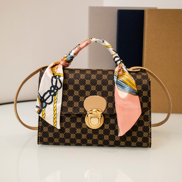 Sweet Floral Summer Crossbody Handbag