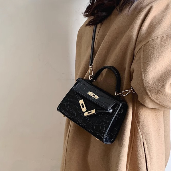 Elegant Kelly-Inspired Handbag High-End Light Luxury Style