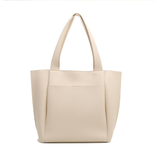 Korean Soft PU Large-Capacity Shoulder Tote Bag