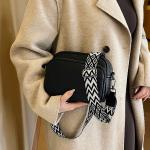 Solid Color Trendy Small Square Crossbody Bag