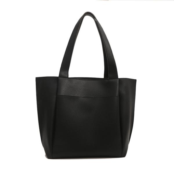 Korean Soft PU Large-Capacity Shoulder Tote Bag