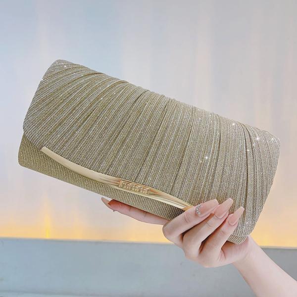 Shiny Elegant Evening Party Clutch Bag