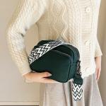 Solid Color Trendy Small Square Crossbody Bag