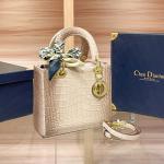 Crocodile Pattern Princess Diana Small Square Crossbody Bag