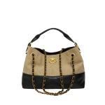 Retro Frosted Chain Large-Capacity Tote Bag