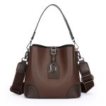 Simple Korean Large-Capacity Bucket Shoulder Bag