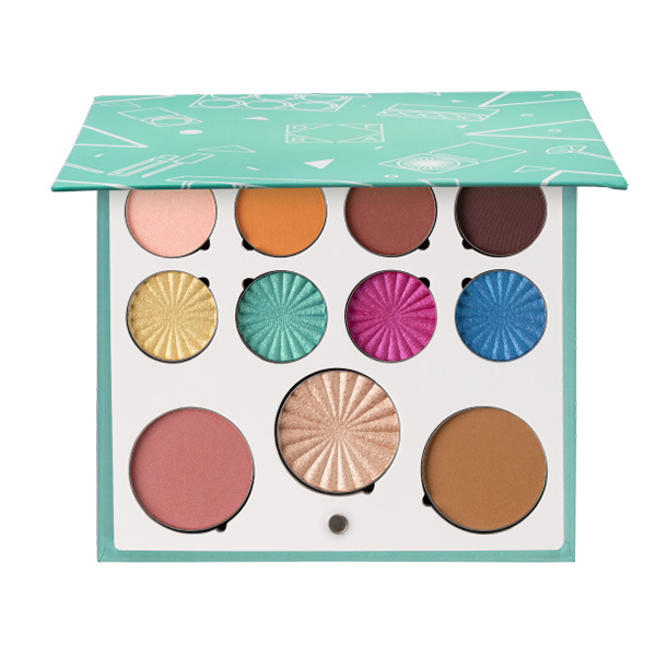 Ofra Cosmetics Mini Mix Face Palette-Caribbean Glitz