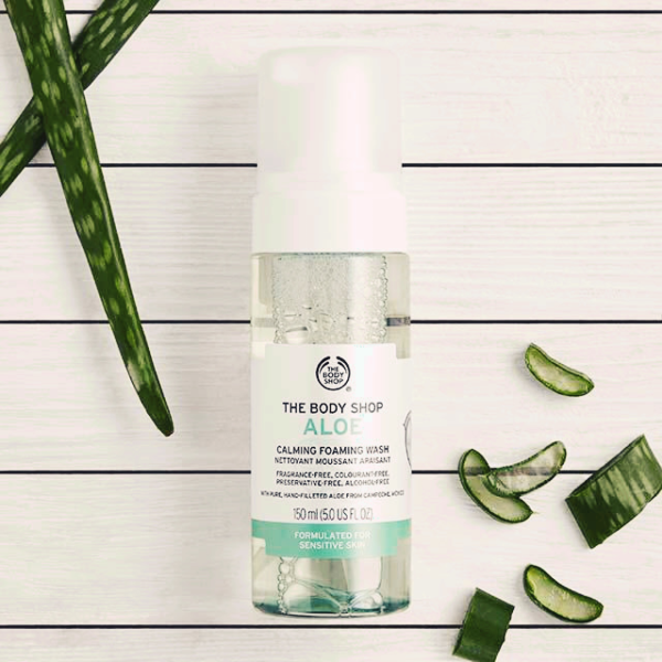 The Body Shop Aloe Calming Foaming Wash-150ml