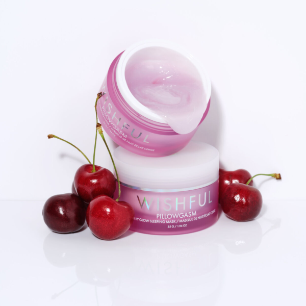 Wishful Pillowgasm Cherry Glow Sleeping Mask-(55g)