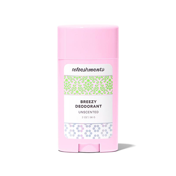 Refreshments Breezy Deodorant in Unscented-(56g)