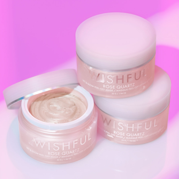 Wishful Rose Quartz Peel-Off Face Mask (55g)