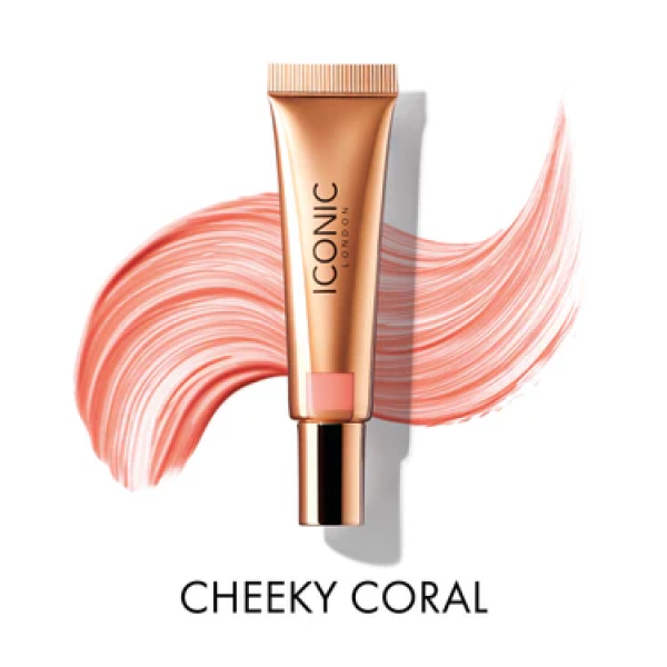 Iconic London Sheer Blush-Cheeky Coral