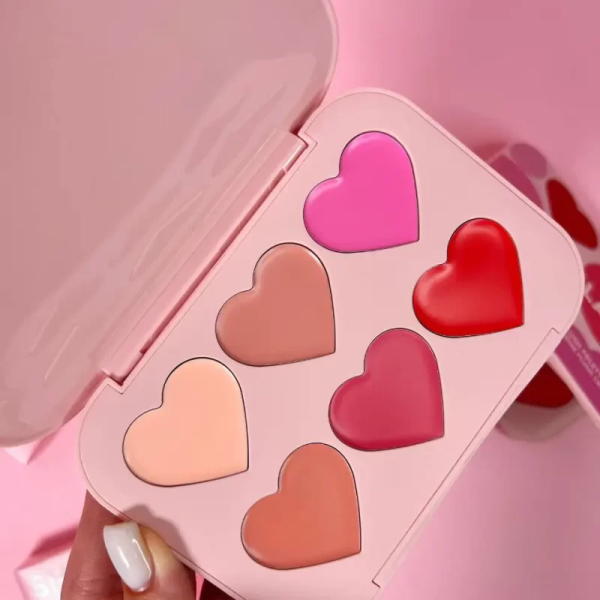 Sheglam Flush Crush Cream Blush Palette-Blushing Bouquet