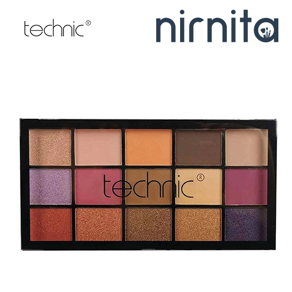 Technic Pressed Pigment Eyeshadow Palette-Persian Violet