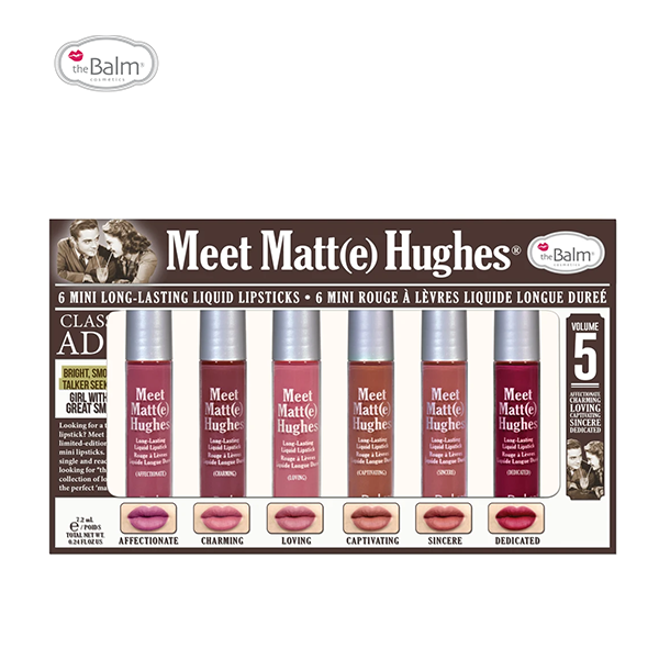 The Balm Meet Matte Hughes Mini Lipsticks-Vol. 5