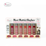 The Balm Meet Matte Hughes 6 Mini Liquid Lipsticks-Vol.12