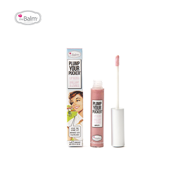 The Balm Plump Your Pucker Lip Gloss-Amplify