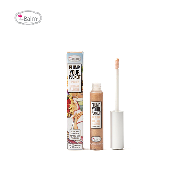 The Balm Plump Your Pucker Lip Gloss-Overstate