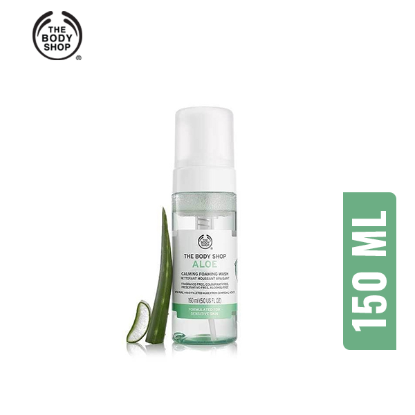 The Body Shop Aloe Calming Foaming Wash-150ml