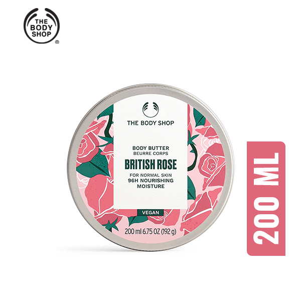 The Body Shop British Rose Body Butter-200ml