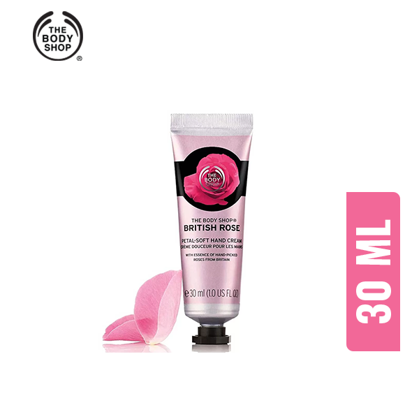 The Body Shop British Rose Hand Cream-30ml