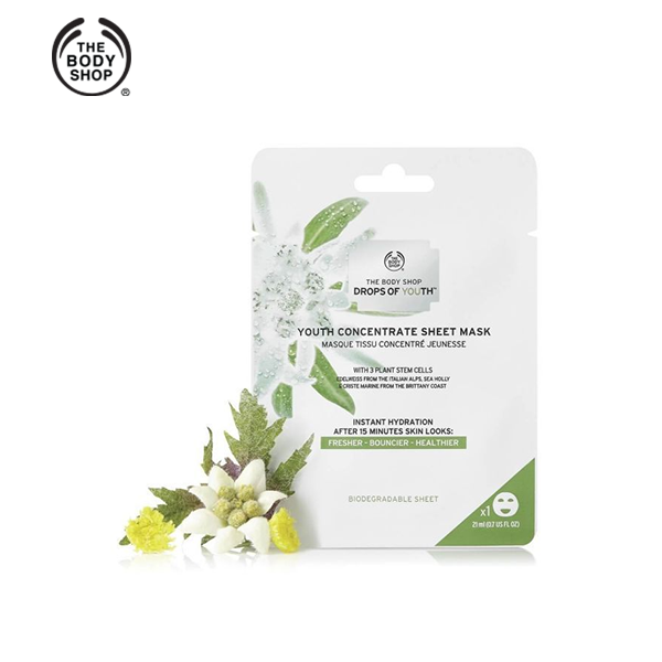 The Body Shop Drops of Youth Concentrate Sheet Mask