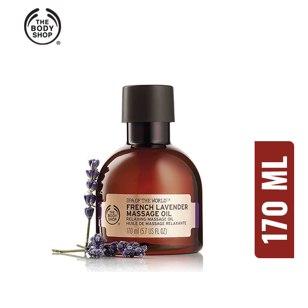 The Body Shop French Lavender Massage Oil-170ml