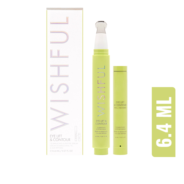 Wishful Eye Lift & Contour 1% Bakuchiol & Peptide Serum-6.4ml