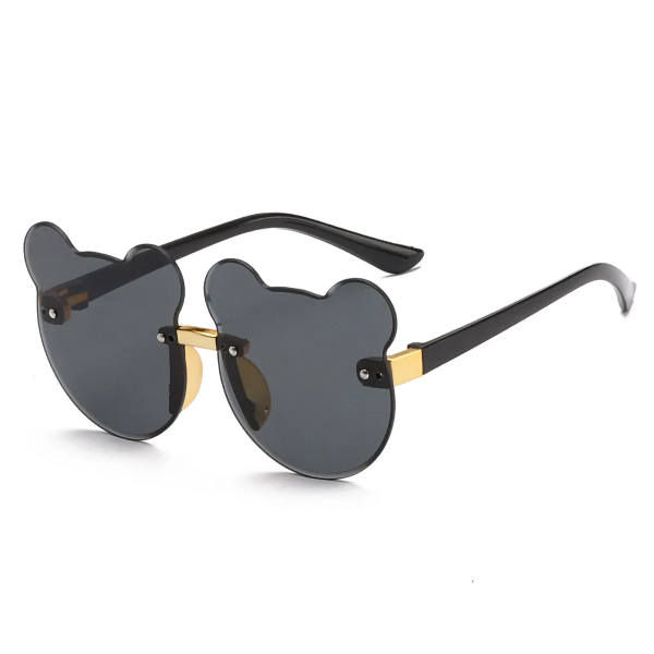 PatPat Cartoon Cat Ears Rimless Glasses (With Glasses Case)