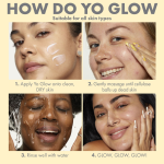 Wishful Yo Glow AHA & BHA Facial Enzyme Scrub-20ml